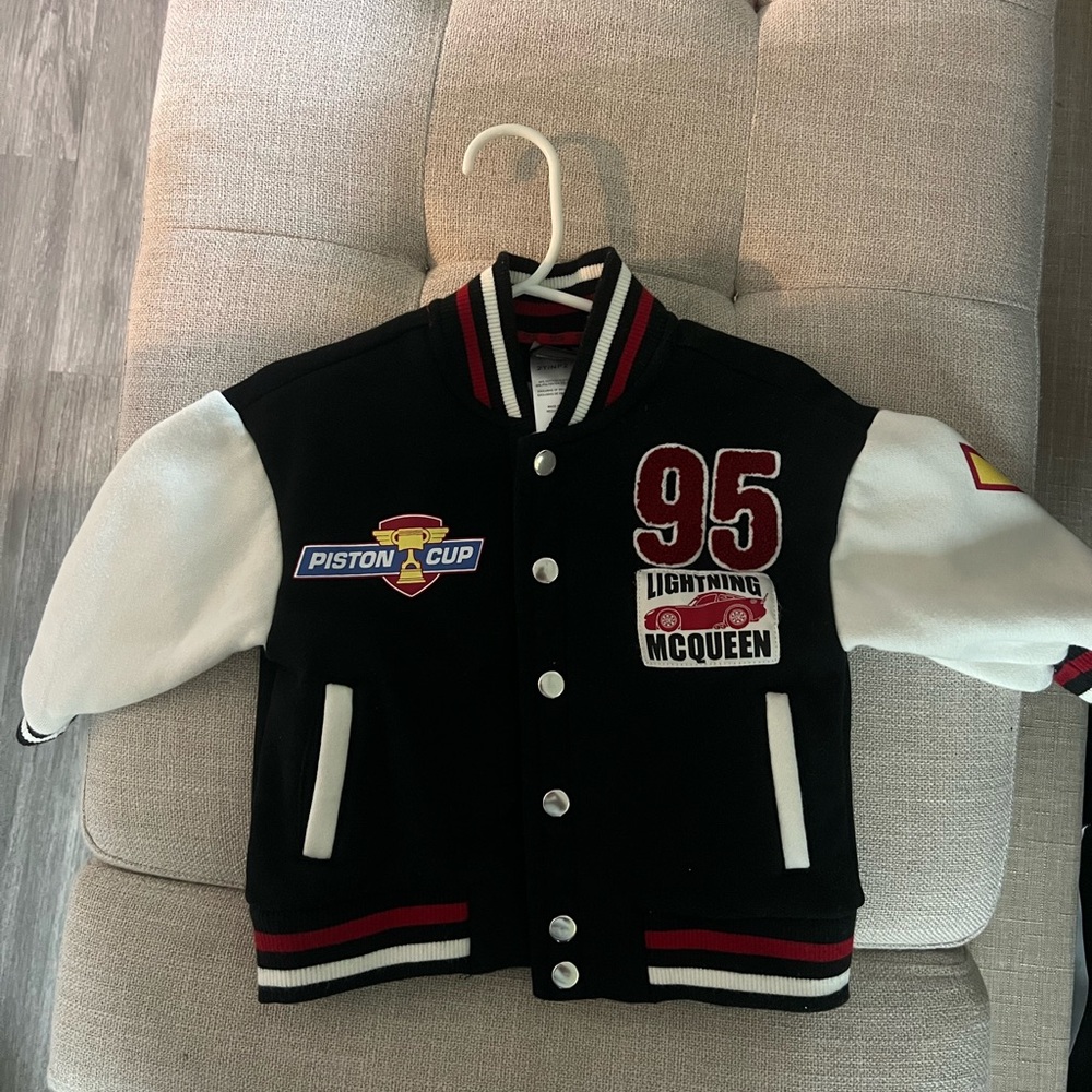 Lightning McQueen Bomber Jacket 2T